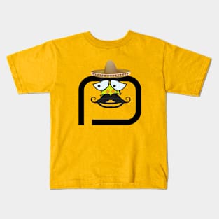 Funny Mexican D Initial Kids T-Shirt